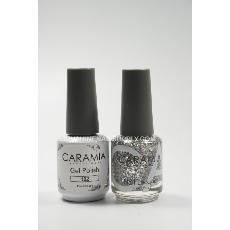 #182 Caramia Gel Polish & Nail Lacquer 0.5oz