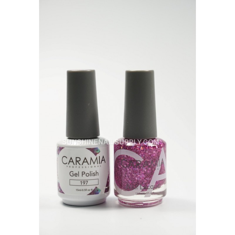 #197 Caramia Gel Polish & Nail Lacquer 0.5oz