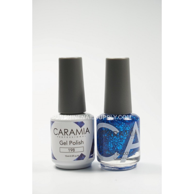 #198 Caramia Gel Polish & Nail Lacquer 0.5oz