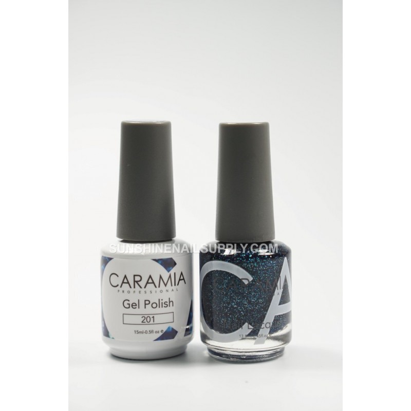 #201 Caramia Gel Polish & Nail Lacquer 0.5oz