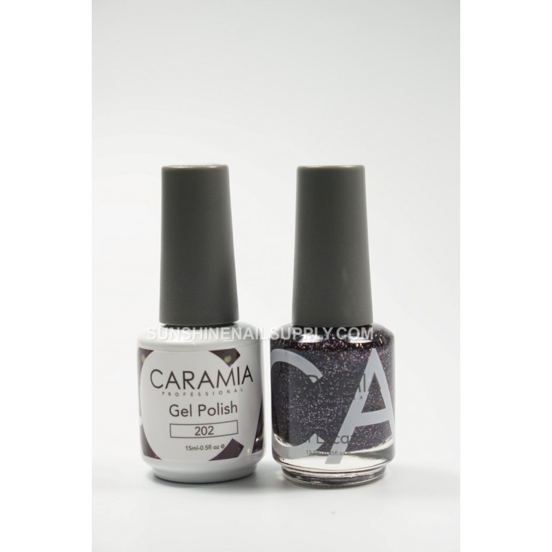 #202 Caramia Gel Polish & Nail Lacquer 0.5oz