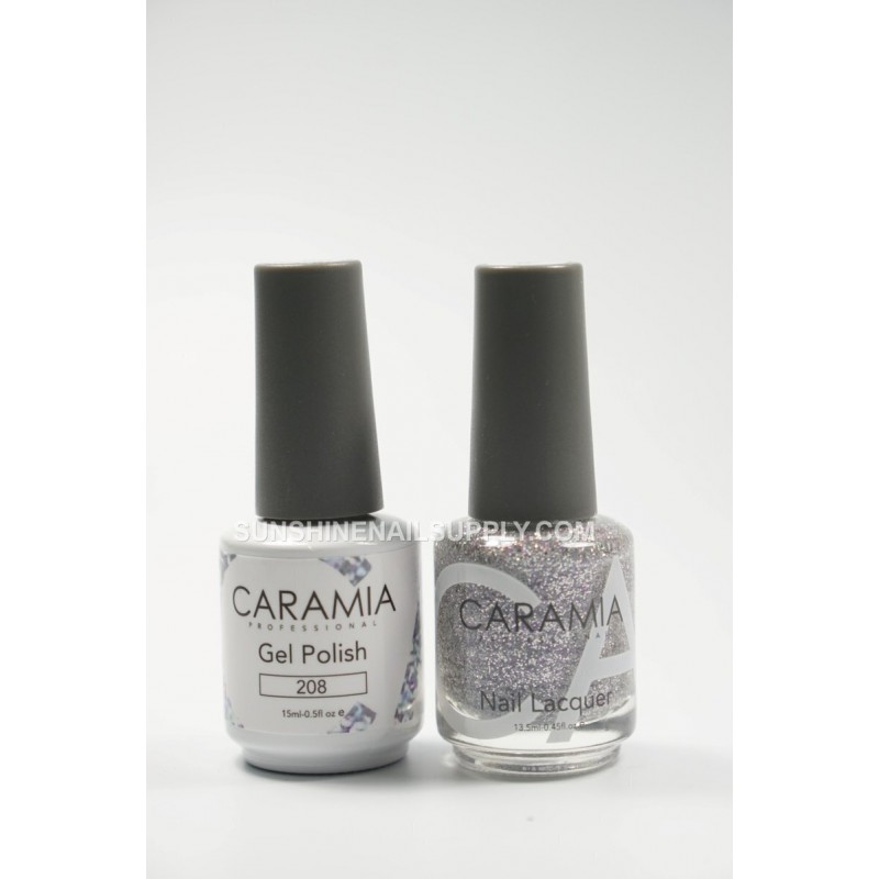 #208 Caramia Gel Polish & Nail Lacquer 0.5oz