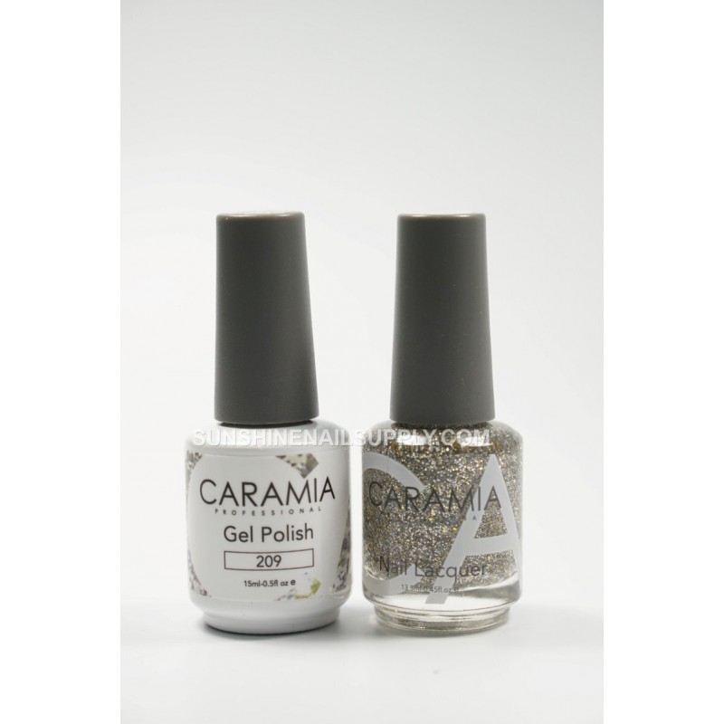 #209 Caramia Gel Polish & Nail Lacquer 0.5oz