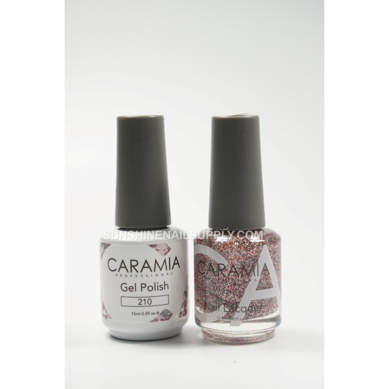 #210 Caramia Gel Polish & Nail Lacquer 0.5oz