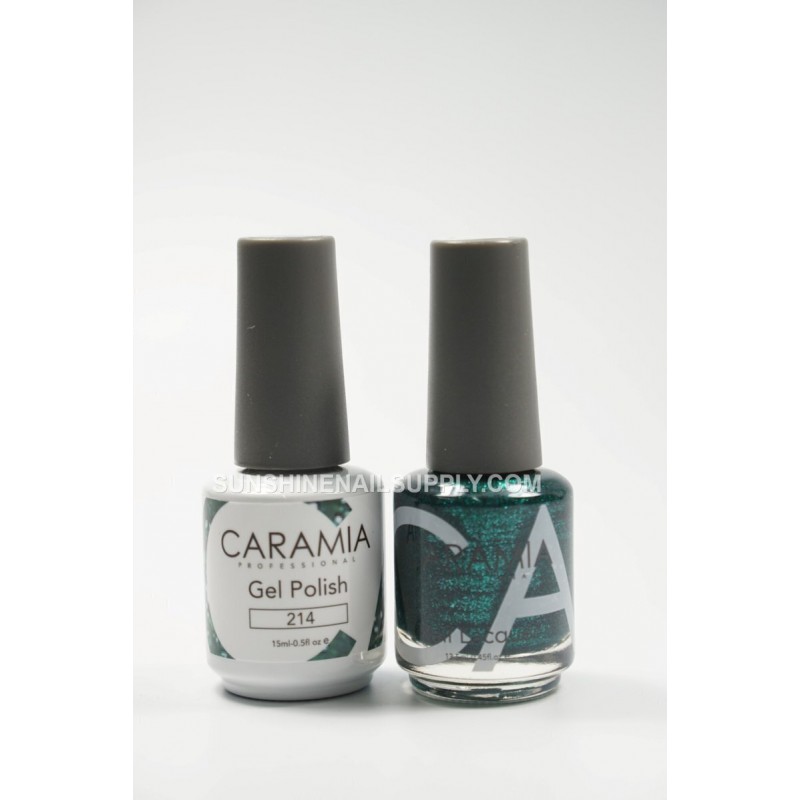 #214 Caramia Gel Polish & Nail Lacquer 0.5oz