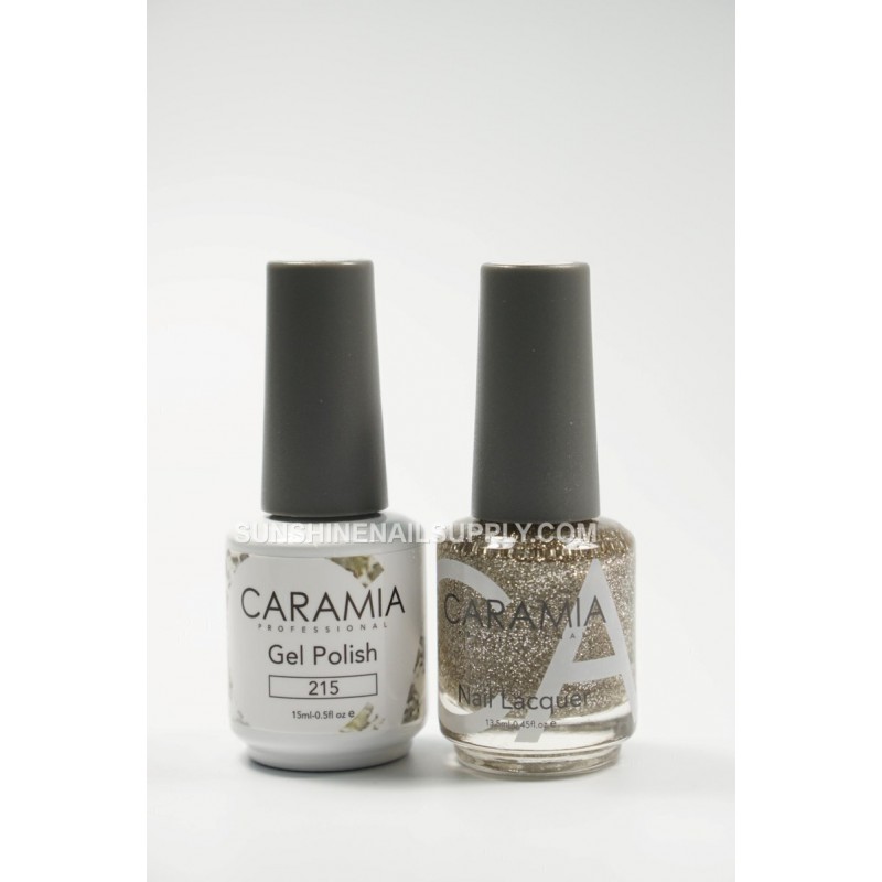 #215 Caramia Gel Polish & Nail Lacquer 0.5oz