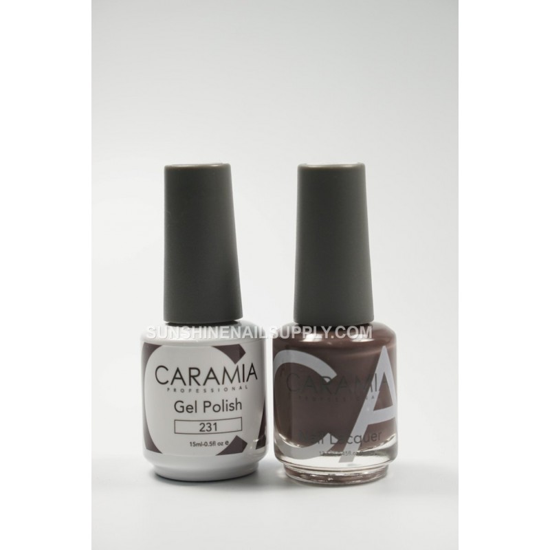 #231 Caramia Gel Polish & Nail Lacquer 0.5oz