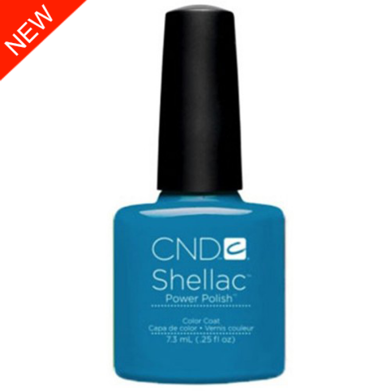 CND SHELLAC- Cerulean Sea (Paradise collection) LIMITED EDITION JUMPO Size 0,5oz