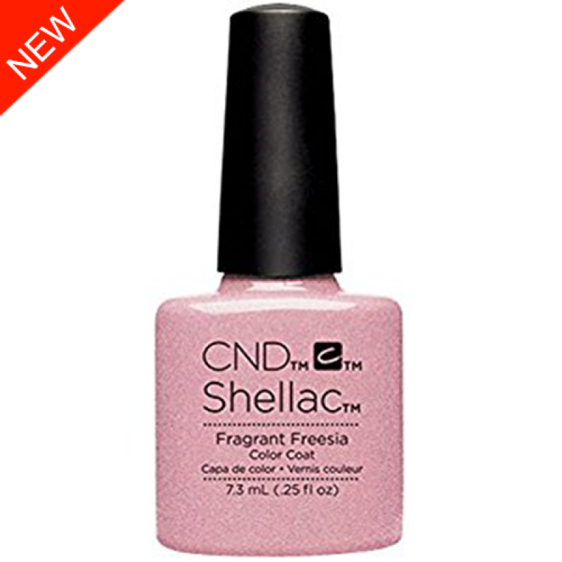 CND SHELLAC- Fragrant Freesia (Flora & Fauna) LIMITED EDITION JUMPO Size 0,5oz