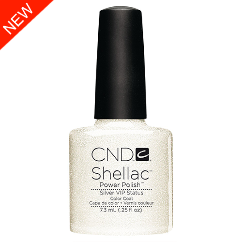 CND SHELLAC- Silver V I P 0,25oz SPECIAL EDITION