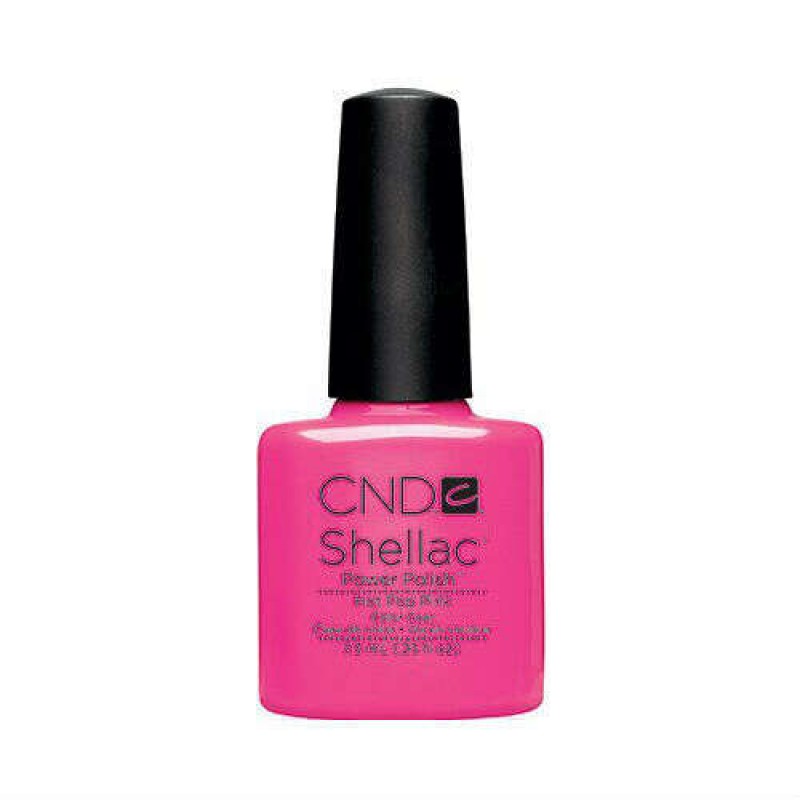 CND SHELLAC – HOT POP PINK #C519