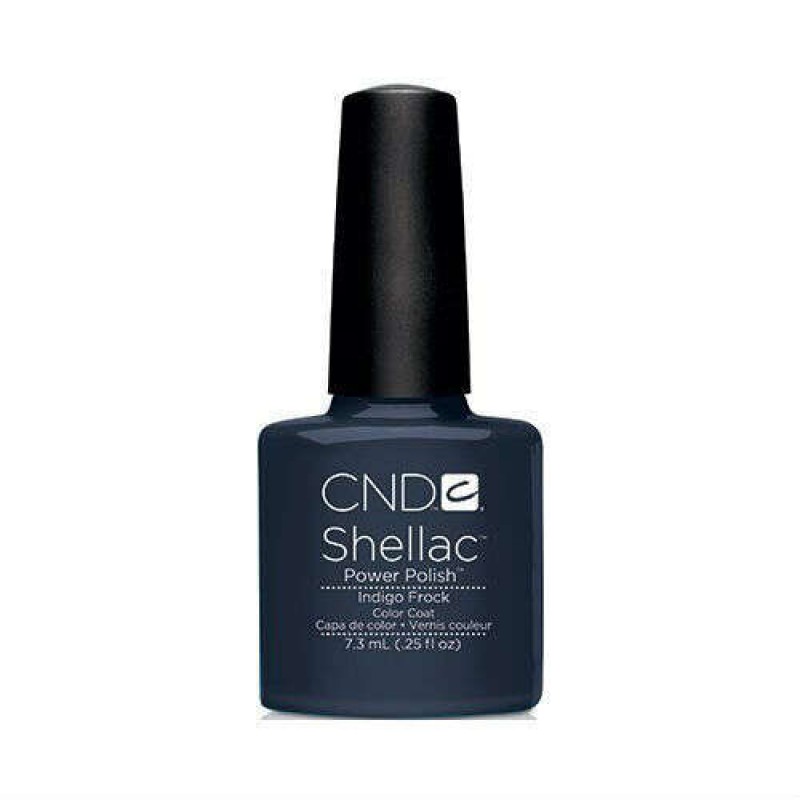 CND SHELLAC – INDIGO FROCK (MODERN FOLKLORE) #C625