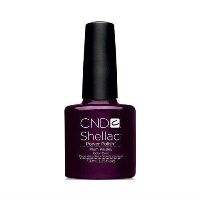 CND SHELLAC – PLUM PAISLEY (MODERN FOLKLORE) #C627