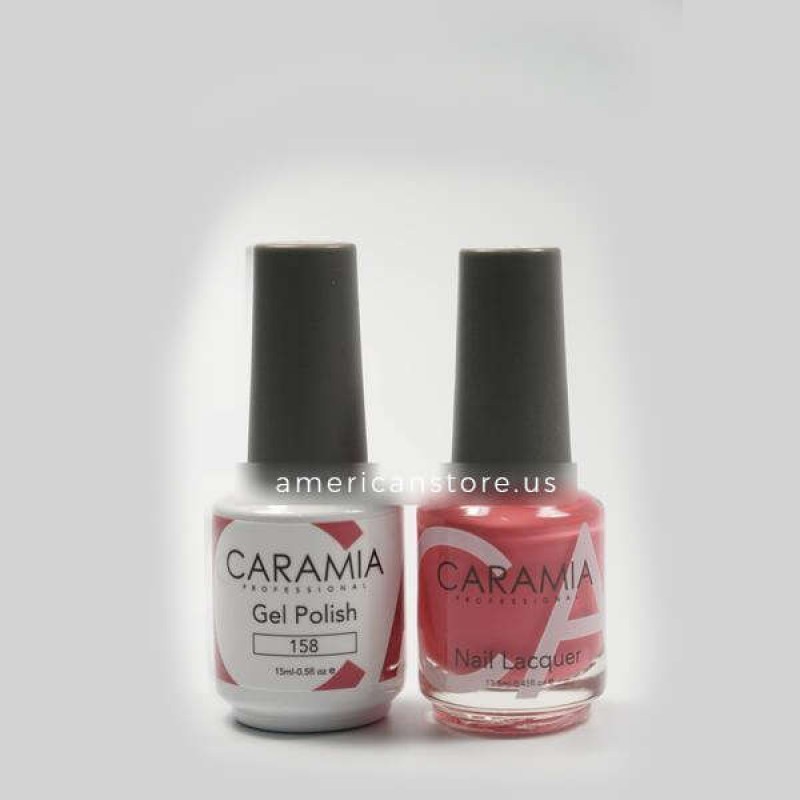 #158 Caramia Gel Polish & Nail Lacquer 0.5oz