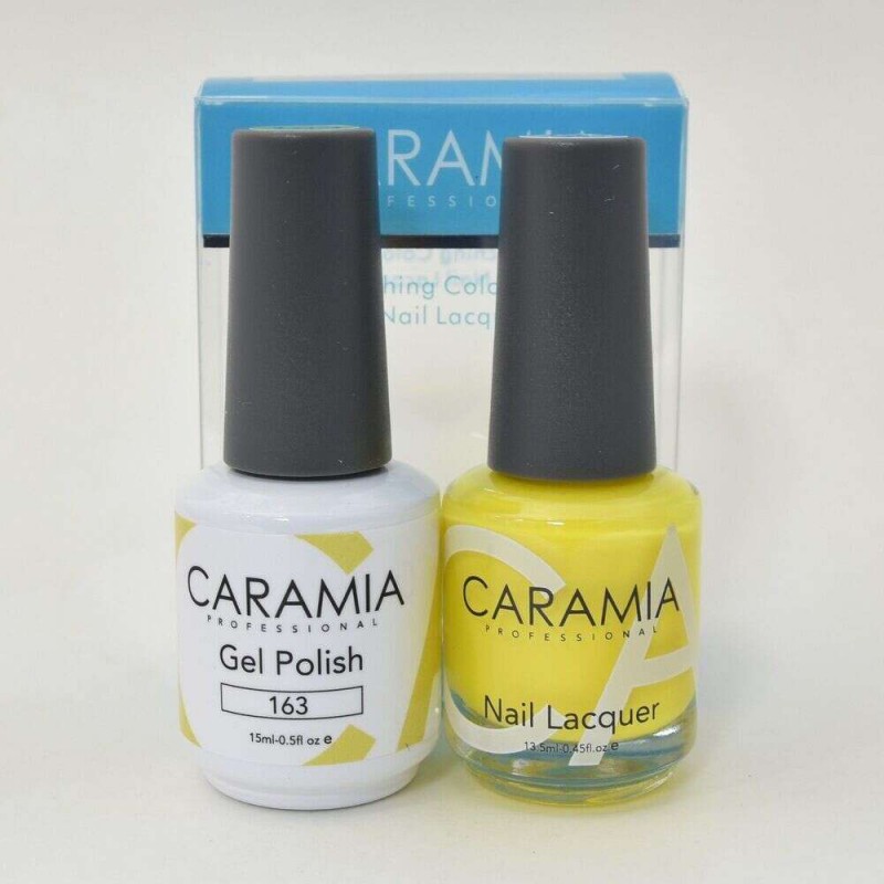 #163 Caramia Gel Polish & Nail Lacquer 0.5oz