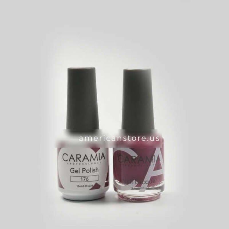 #176 Caramia Gel Polish & Nail Lacquer 0.5oz