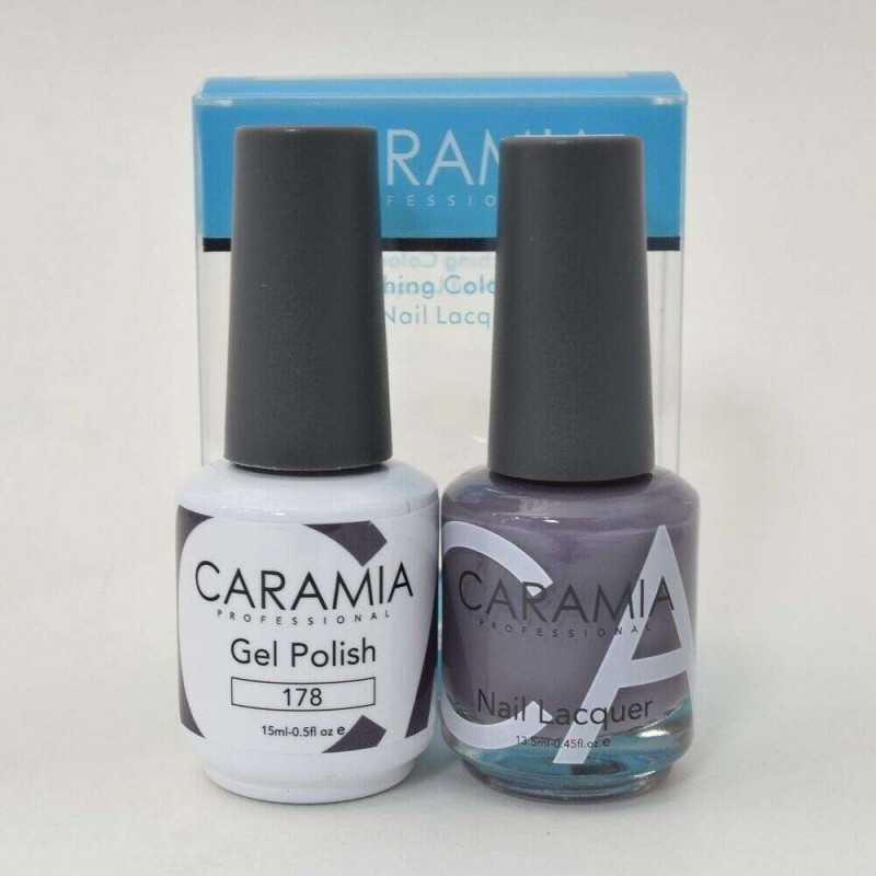 #178 Caramia Gel Polish & Nail Lacquer 0.5oz