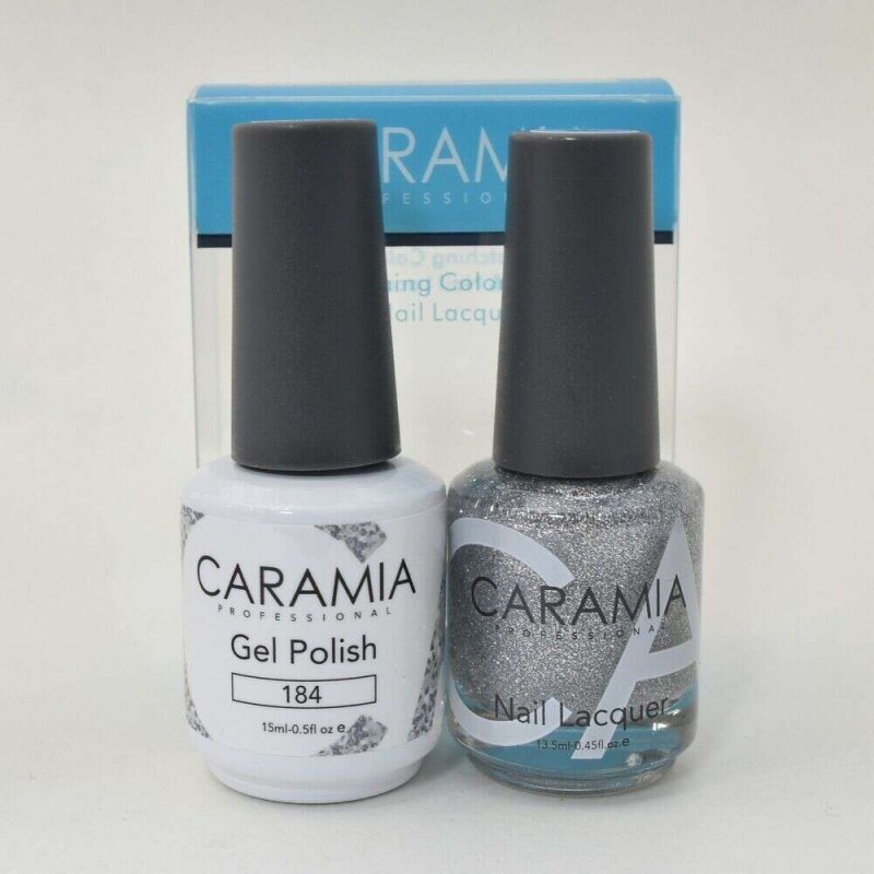 #184 Caramia Gel Polish & Nail Lacquer 0.5oz