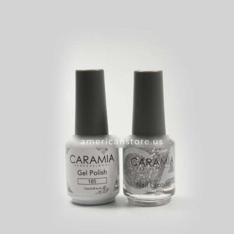 #185 Caramia Gel Polish & Nail Lacquer 0.5oz