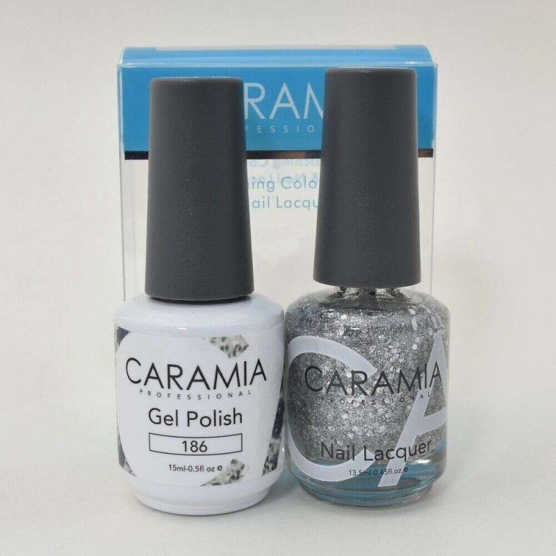 #186 Caramia Gel Polish & Nail Lacquer 0.5oz