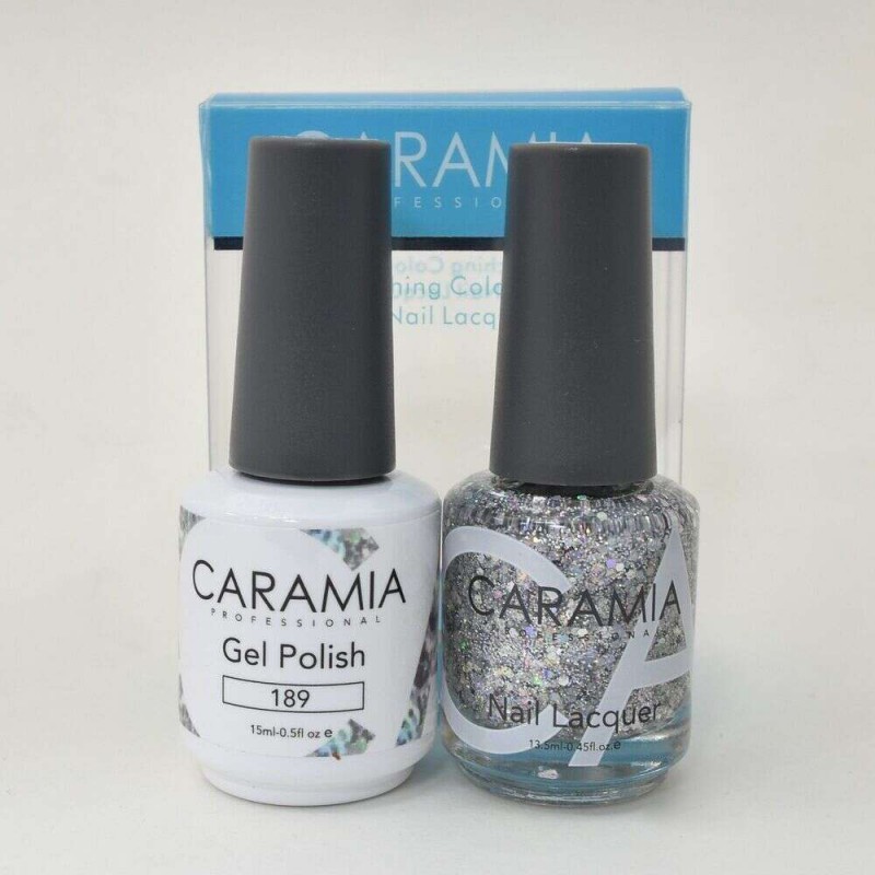 #189 Caramia Gel Polish & Nail Lacquer 0.5oz