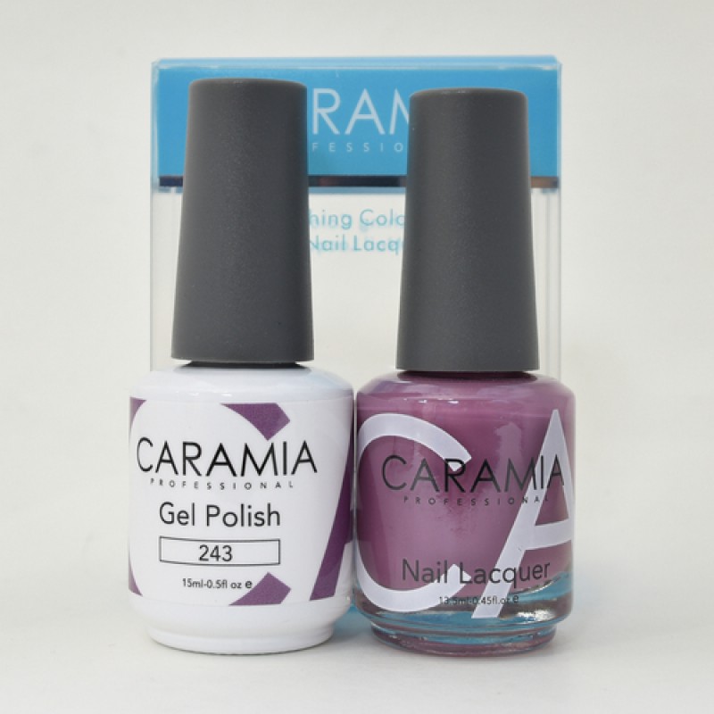 #243 Caramia Gel Polish & Nail Lacquer 0.5oz