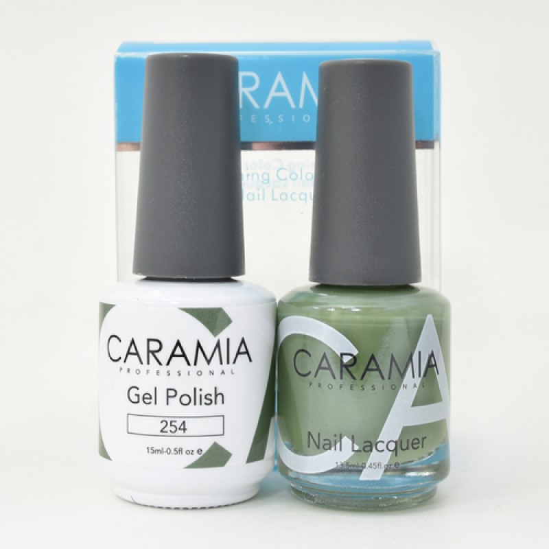 #254 Caramia Gel Polish & Nail Lacquer 0.5oz