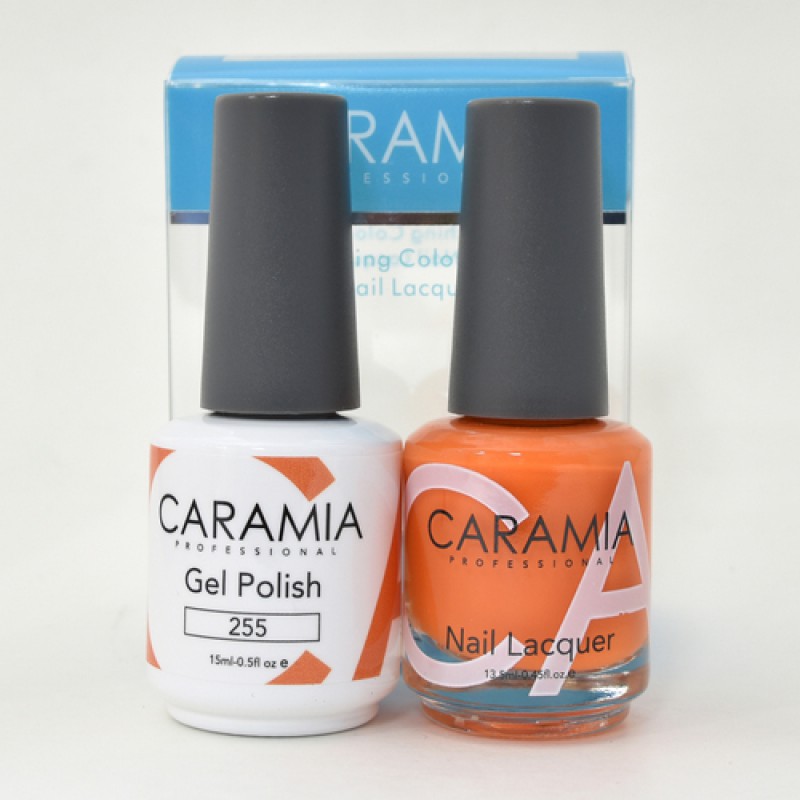 #255 Caramia Gel Polish & Nail Lacquer 0.5oz