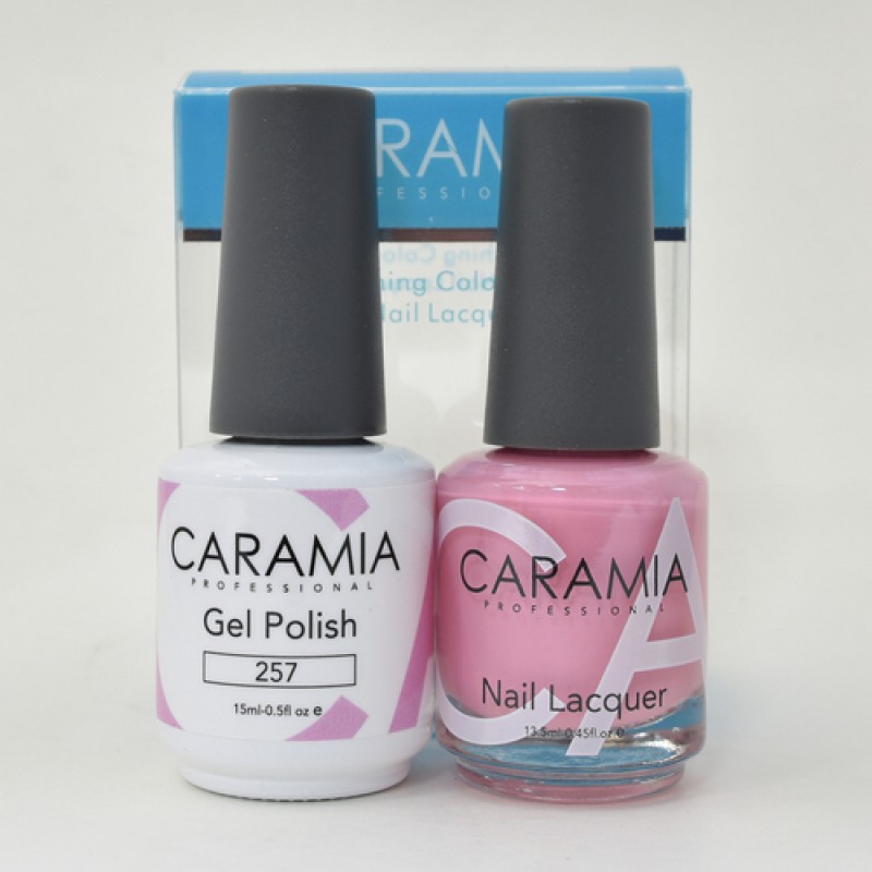 #257 Caramia Gel Polish & Nail Lacquer 0.5oz