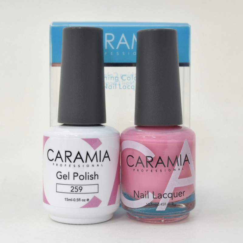 #259 Caramia Gel Polish & Nail Lacquer 0.5oz