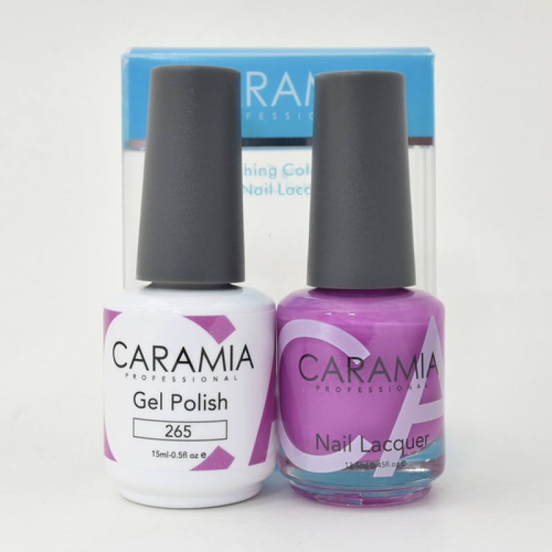 #265 Caramia Gel Polish & Nail Lacquer 0.5oz