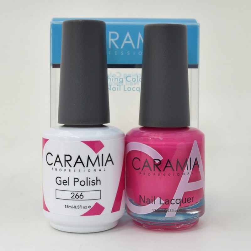 #266 Caramia Gel Polish & Nail Lacquer 0.5oz