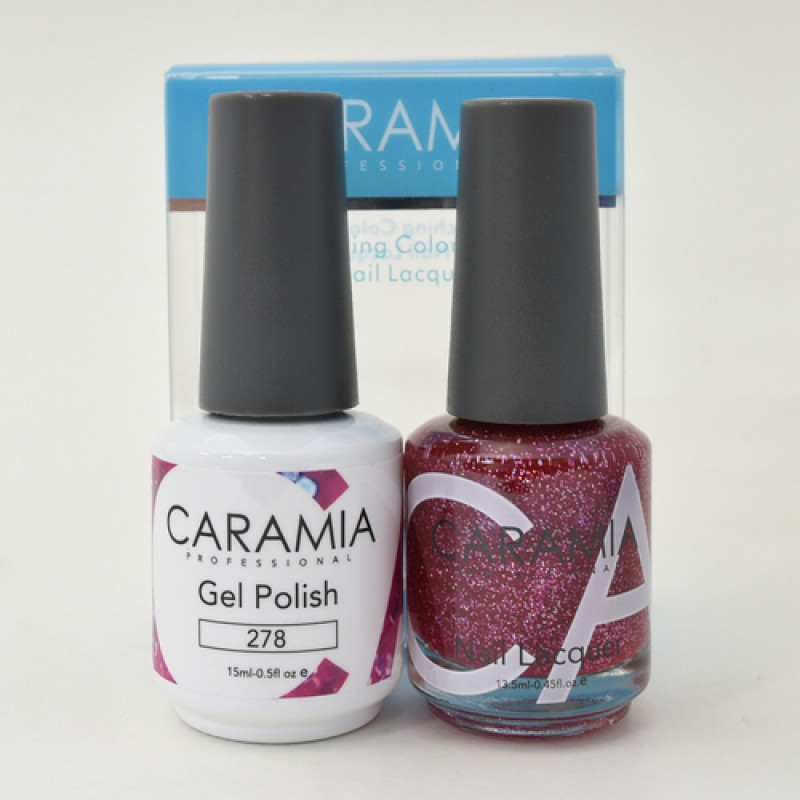 #278 Caramia Gel Polish & Nail Lacquer 0.5oz