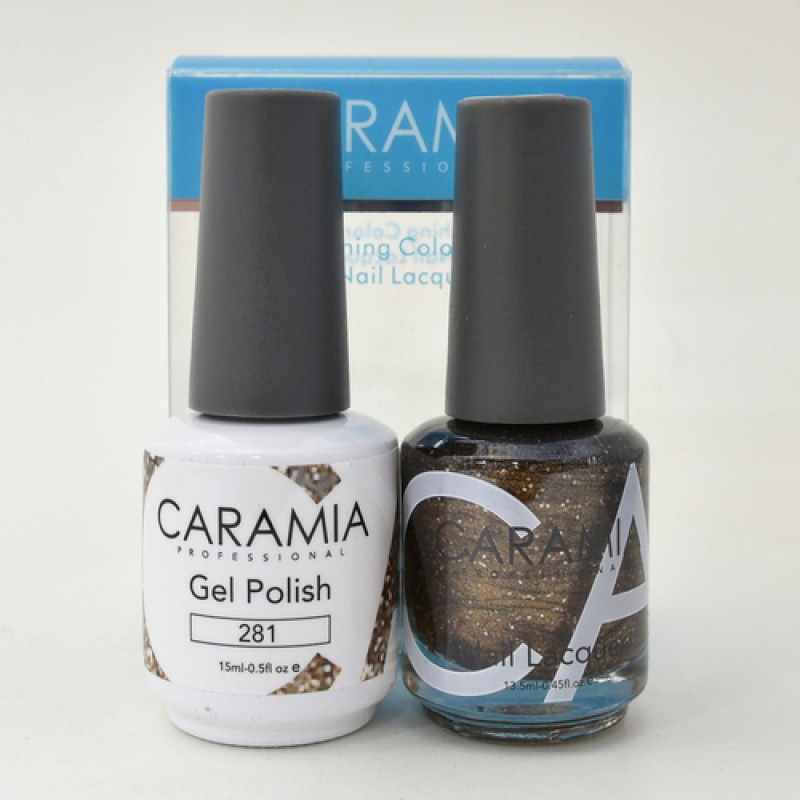 #281 Caramia Gel Polish & Nail Lacquer 0.5oz