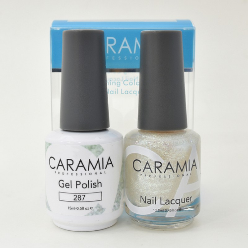 #287 Caramia Gel Polish & Nail Lacquer 0.5oz