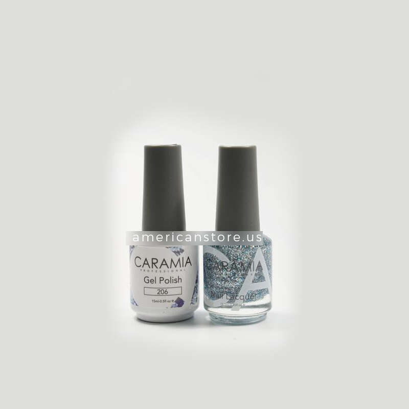 #206 Caramia Gel Polish & Nail Lacquer 0.5oz