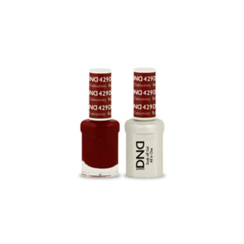 DND Gel Polish – Boston University Red 2/Pack