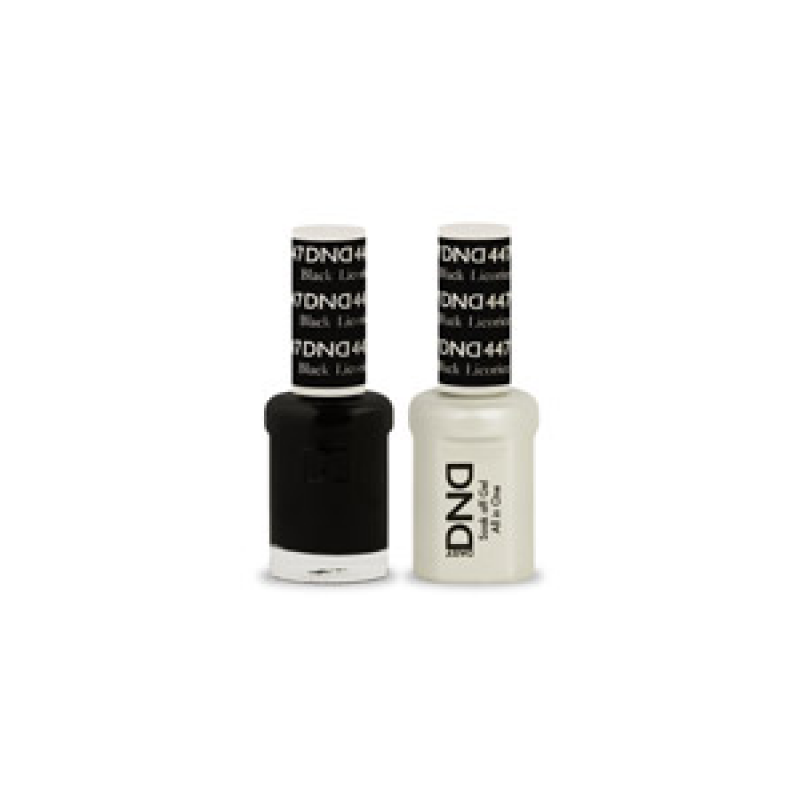 DND Gel Polish – Black Licorice 2/Pack