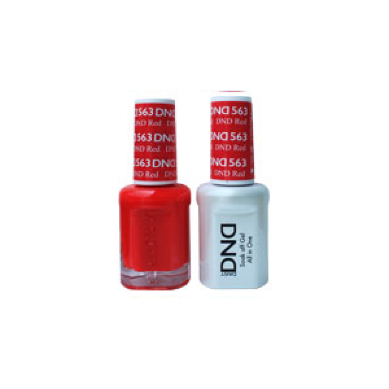 DND Gel Polish – DND Red 2/Pack