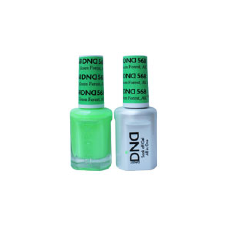 DND Gel Polish – Green Forest, AK 2/Pack