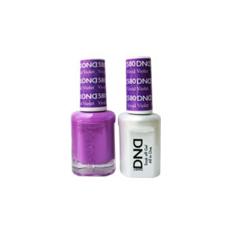 DND Gel Polish – Vivid Violet 2/Pack