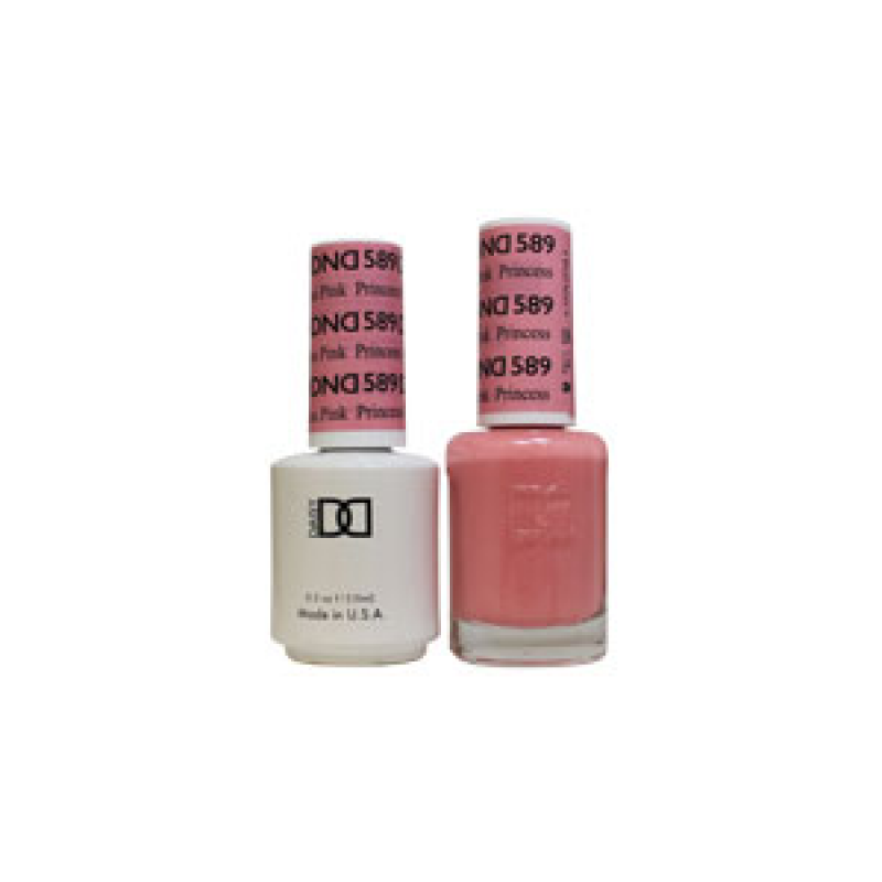 DND Gel Polish – Princess Pink 2/Pack – DND589 (Diva Collection)