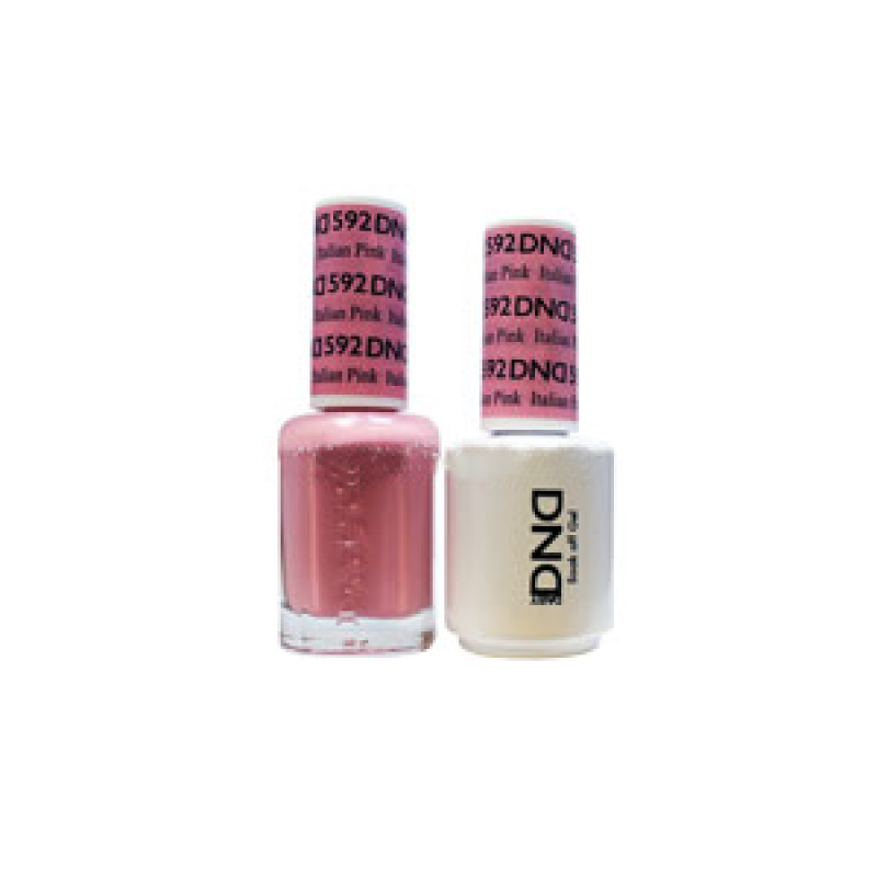 DND Gel Polish – Italian Pink 2/Pack – DND592 (Diva Collection)