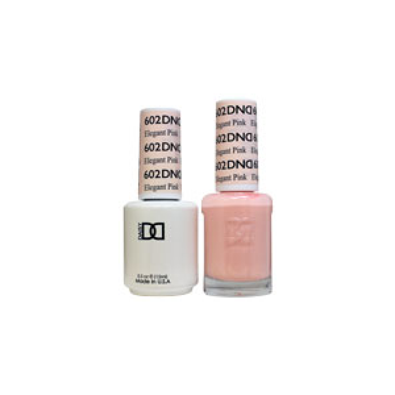 DND Gel Polish – Elegant Pink 2/Pack – DND602 (Diva Collection)