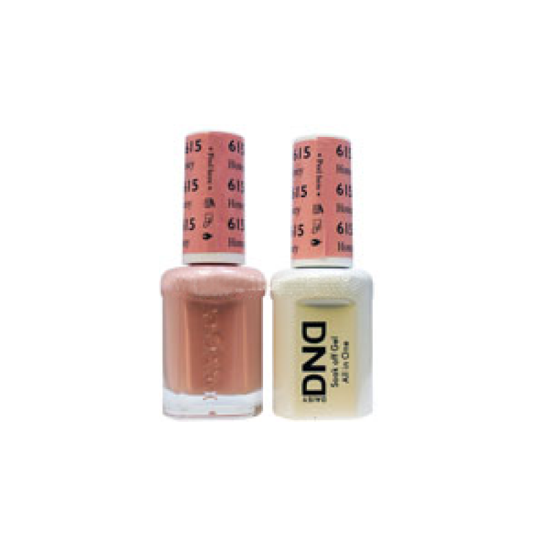 DND Gel Polish – Honey Beige 2/Pack – DND615 (Diva Collection)