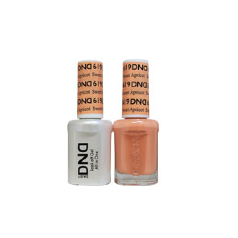 DND Gel Polish – Sweet Apricot 2/Pack – DND619 (Diva Collection)