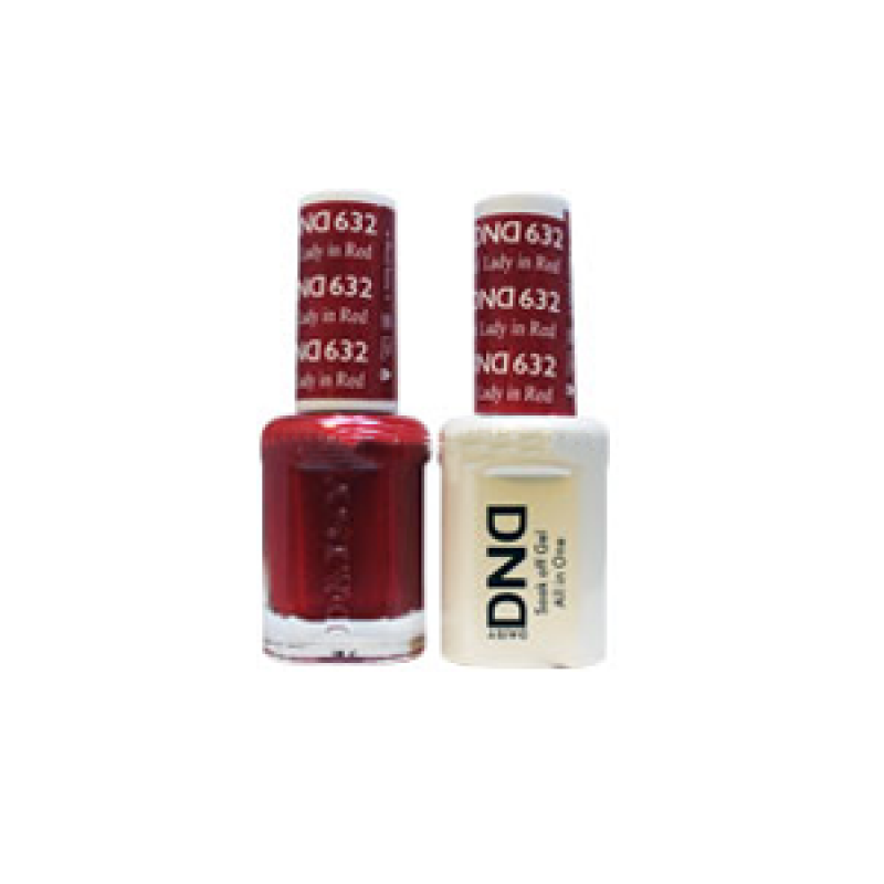 DND Gel Polish – Lady in Red – DND632