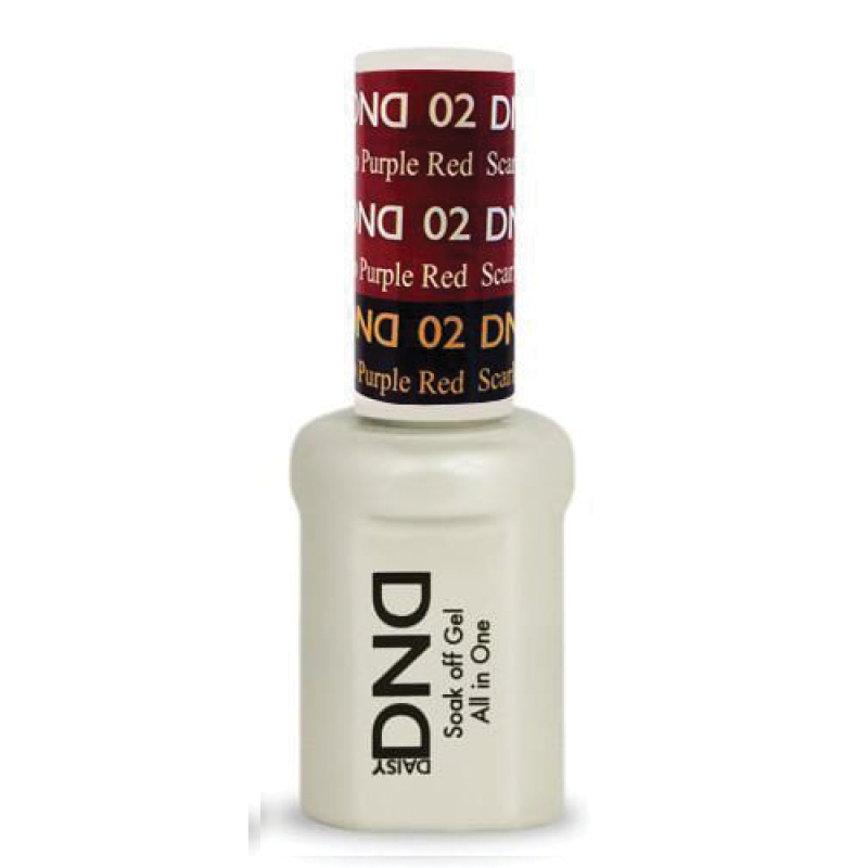 DND Mood Change Gel – DNDM02 Scarlet to Purple Red