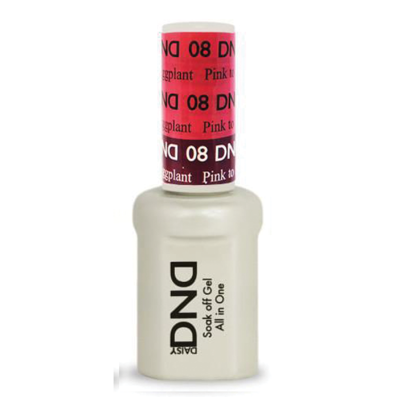 DND Mood Change Gel – DNDM08 Pink to Eggplant