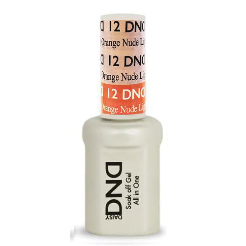 DND Mood Change Gel – DNDM12 Light Pink to Orange Nude